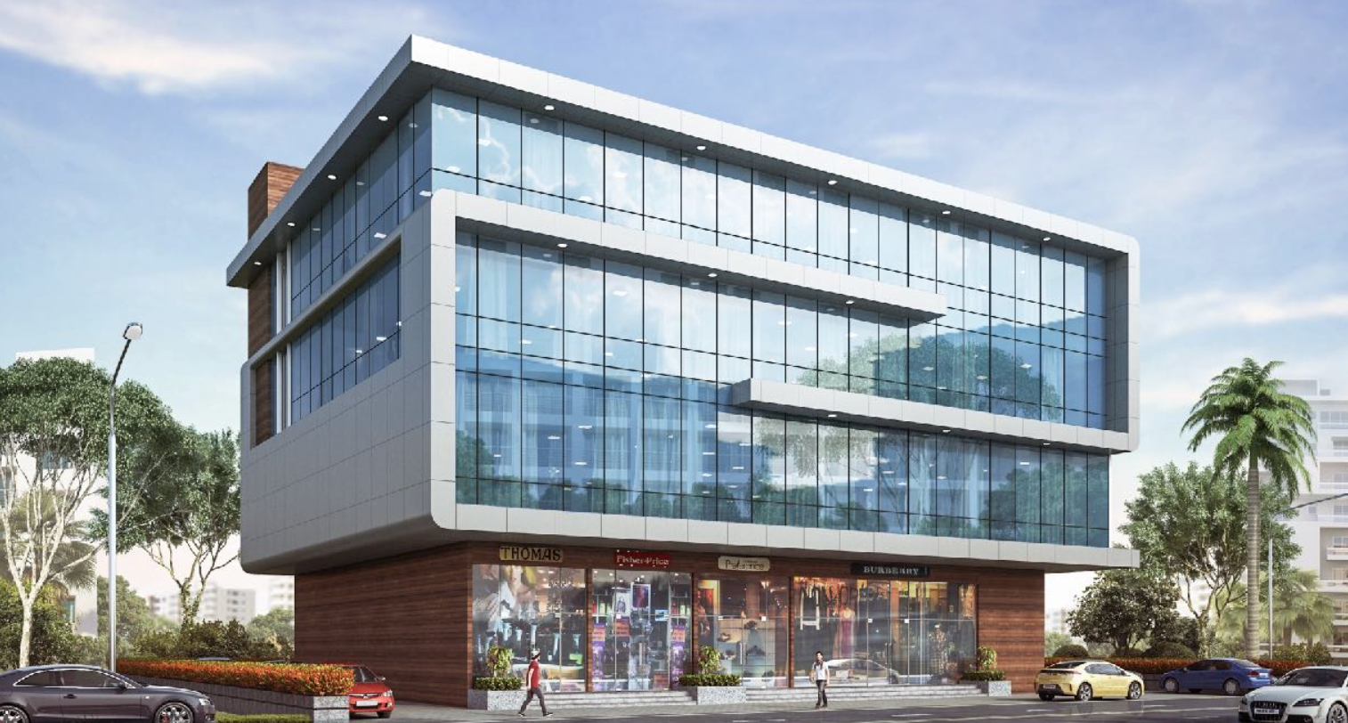 Modern commercial building architecture